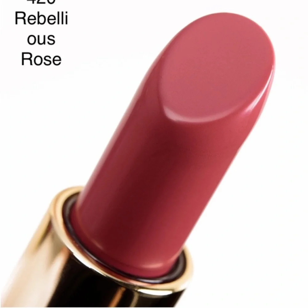 Estee Lauder Pure Color Rebellious Rose Lipstick 420 Limited Edition Pink Tube